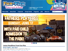 Tablet Screenshot of fun-plex.com